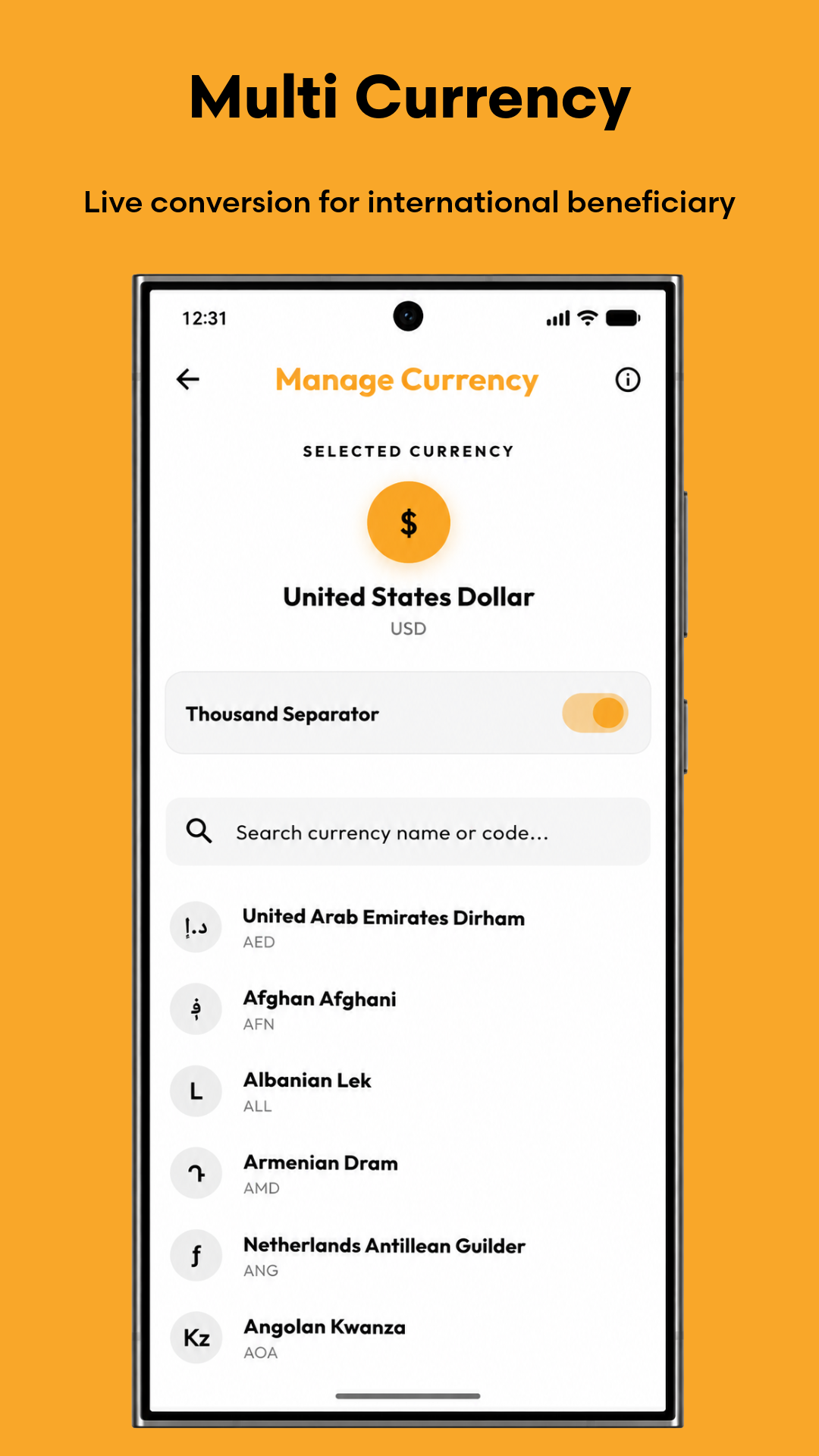 Multi Currency